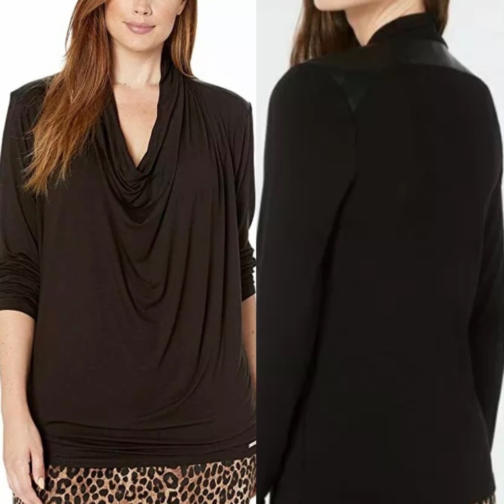 Micheal KORS black long sleeve top